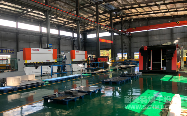 湖南省耐美特智能烘干設備有限公司車間圖