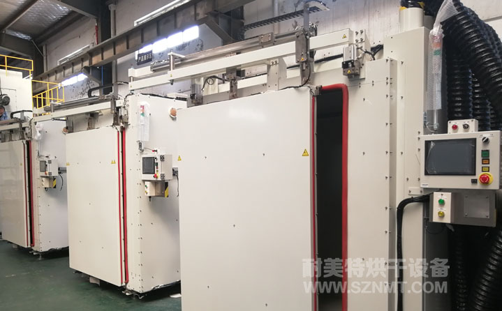 電動汽車控制器膠固化自動化烘箱